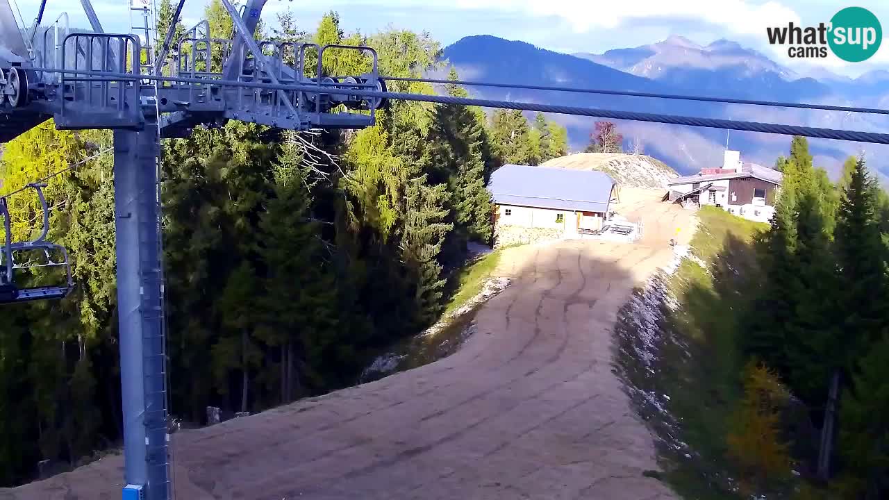 Webcam Kranjska Gora VITRANC 2 upper station