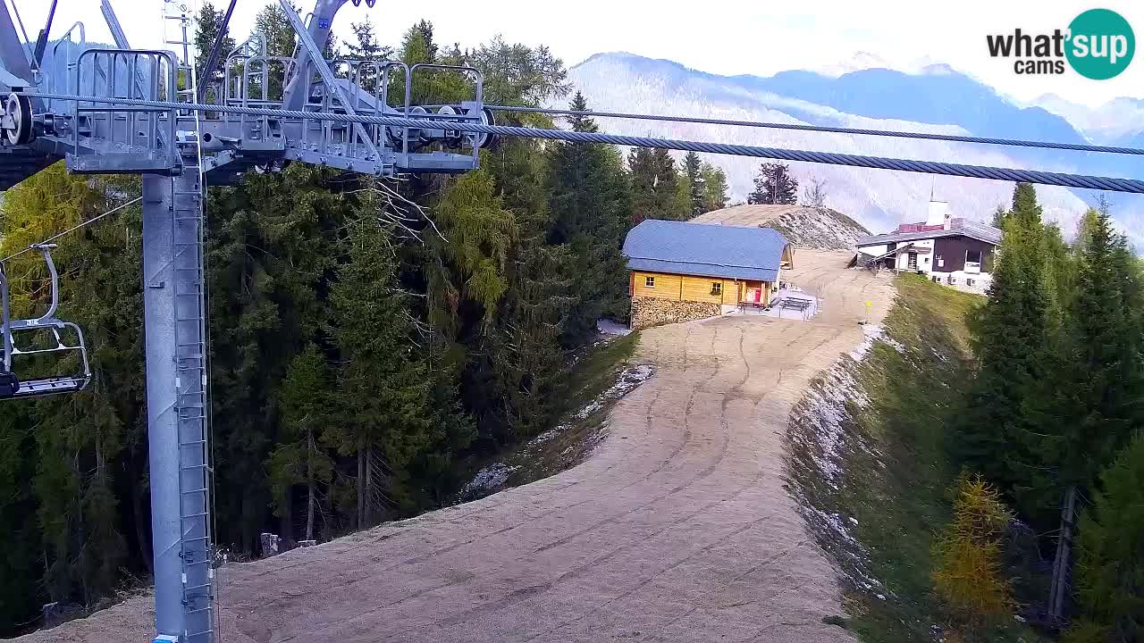 Webcam Kranjska Gora VITRANC 2 upper station