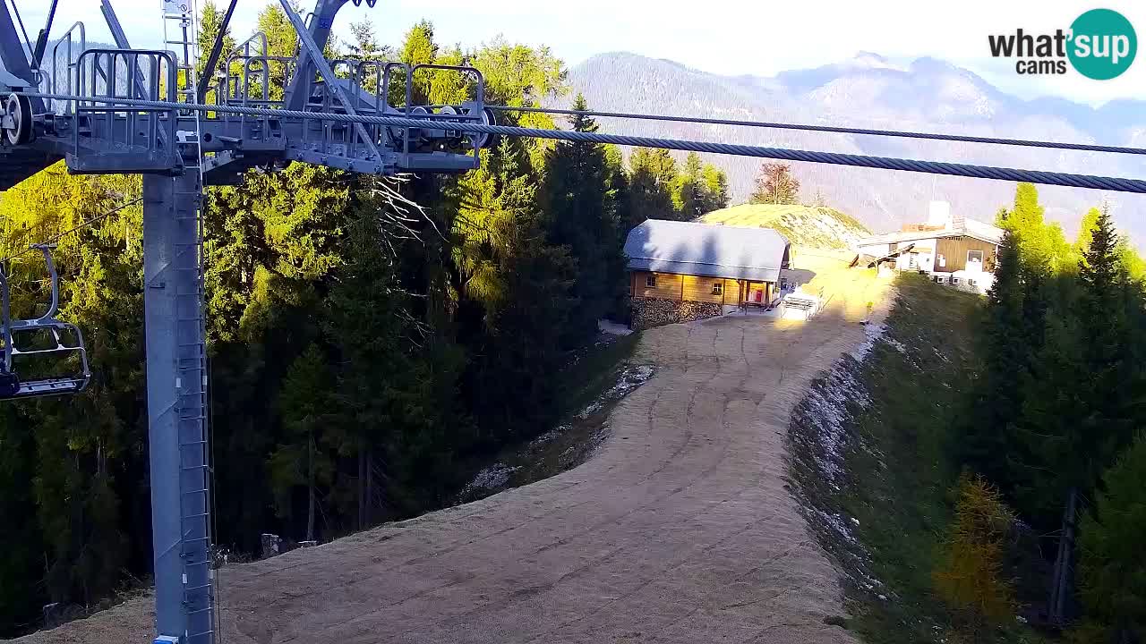 Web kamera Kranjska Gora VITRANC 2 | gornja postaja