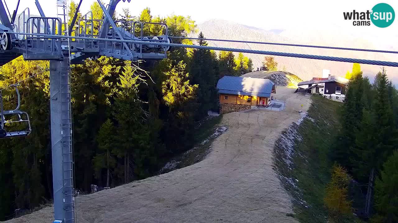 Webcam Kranjska Gora VITRANC 2 | station supérieure