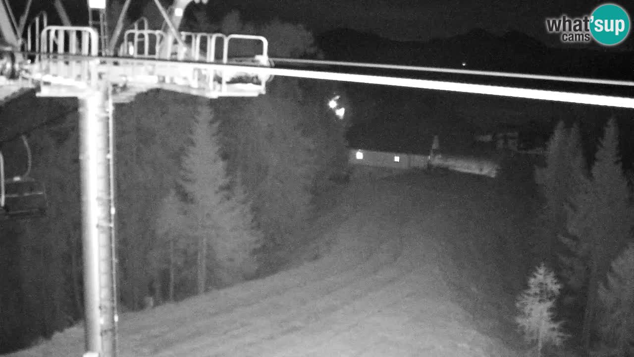 Web kamera Kranjska Gora VITRANC 2 | gornja postaja