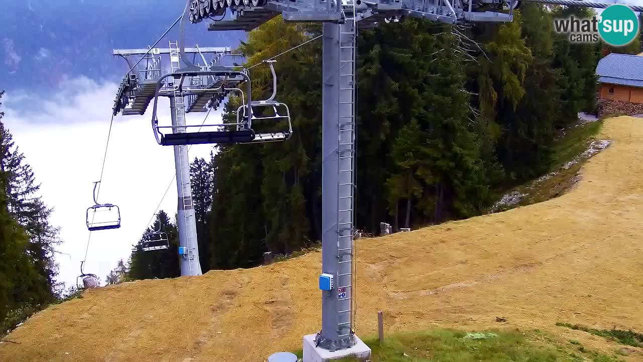 Web kamera Kranjska Gora VITRANC 2 | gornja postaja