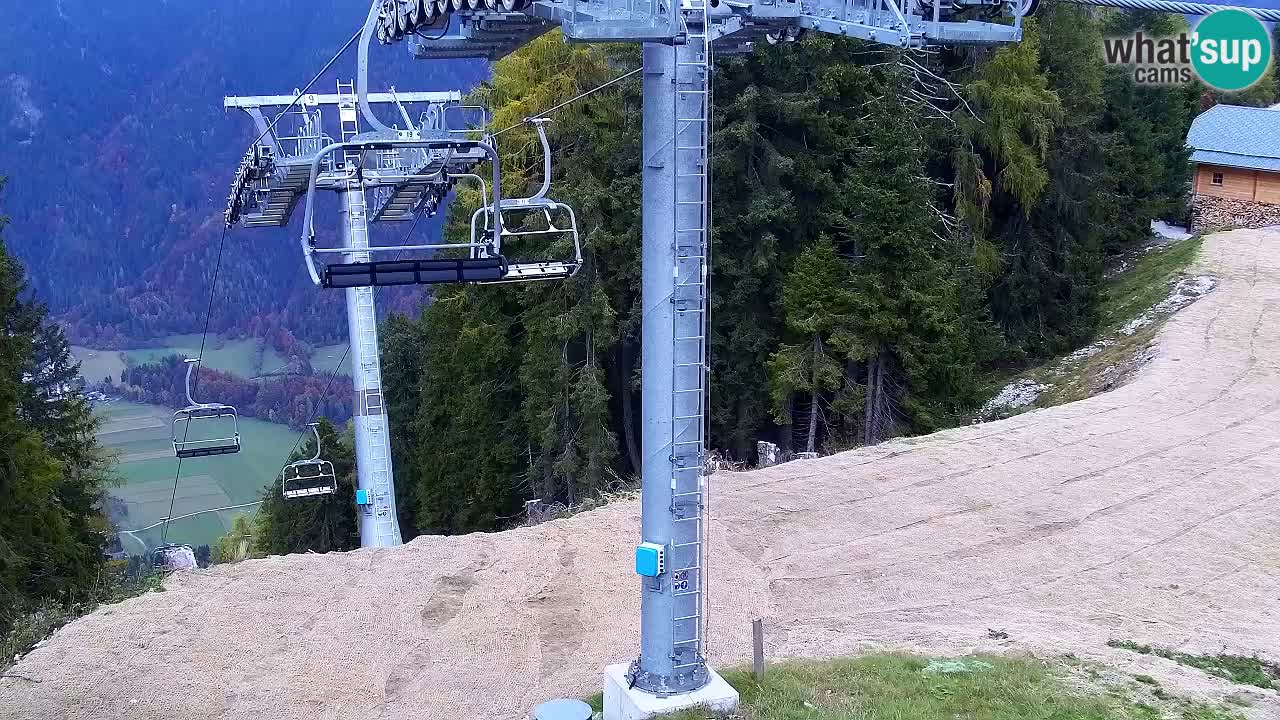 Webcam Kranjska Gora VITRANC 2 | station supérieure