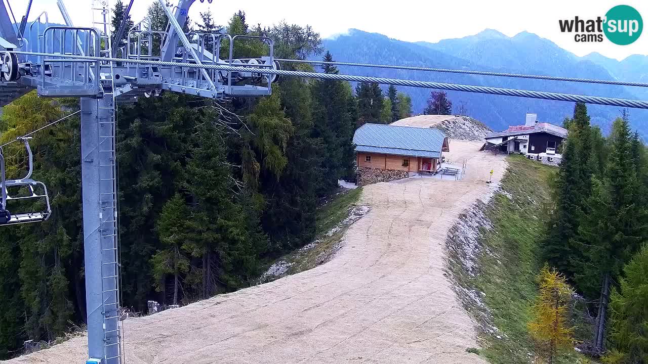 Webcam Kranjska Gora VITRANC 2 | station supérieure