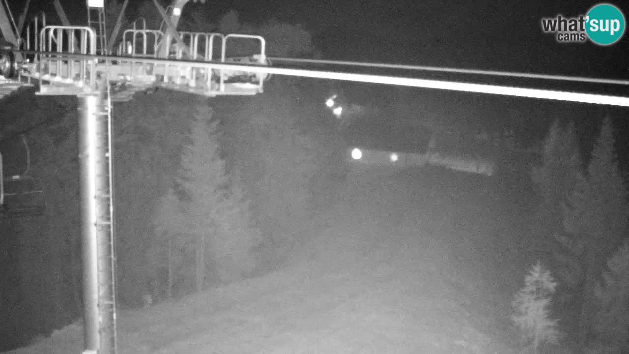 Webcam Kranjska Gora VITRANC 2 upper station
