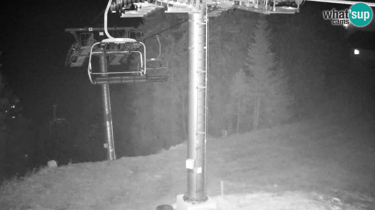 Webcam Kranjska Gora VITRANC 2 | station supérieure