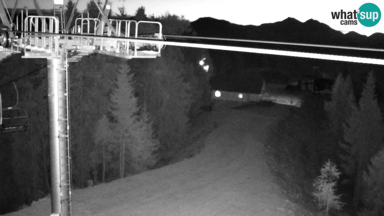 Web kamera Kranjska Gora VITRANC 2 | gornja postaja
