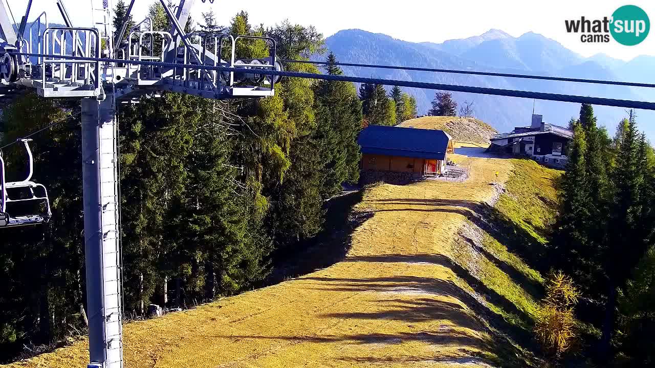 Webcam Kranjska Gora VITRANC 2 | station supérieure