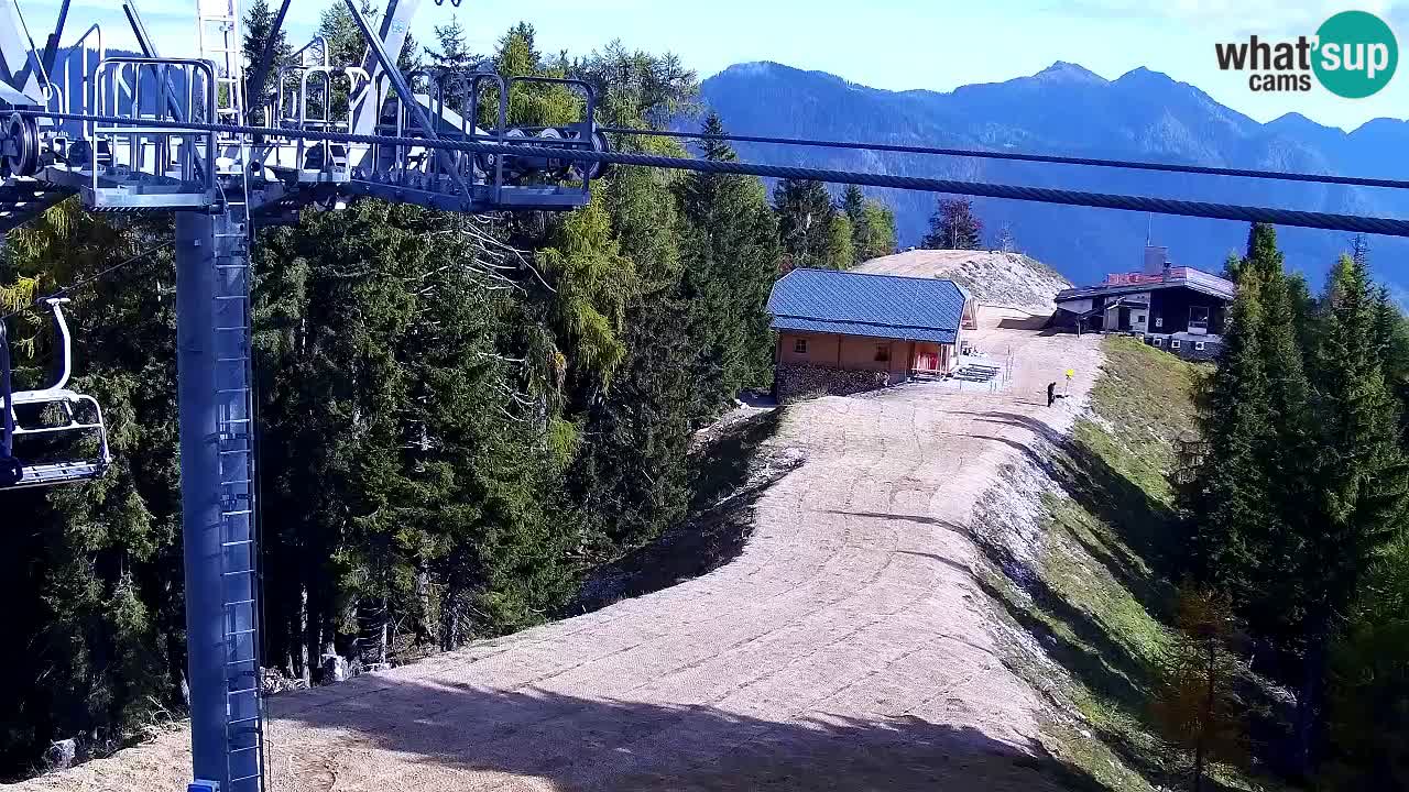 Web kamera Kranjska Gora VITRANC 2 | gornja postaja