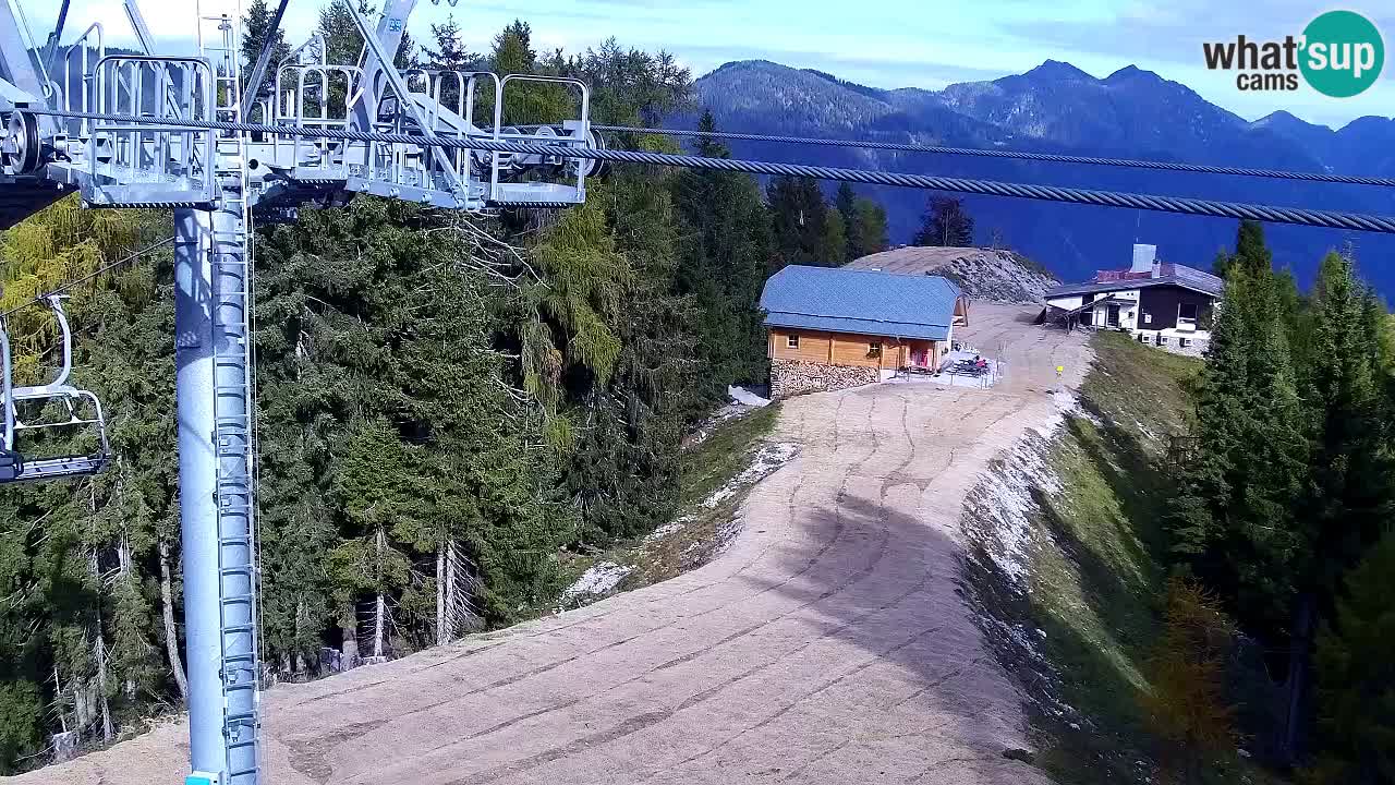 Webcam Kranjska Gora VITRANC 2 | Station supérieure