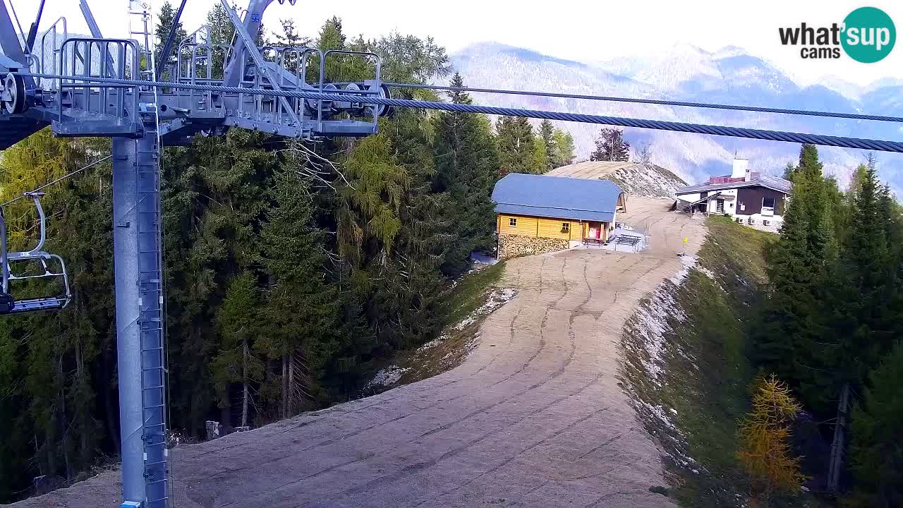 Web kamera Kranjska Gora VITRANC 2 | gornja postaja