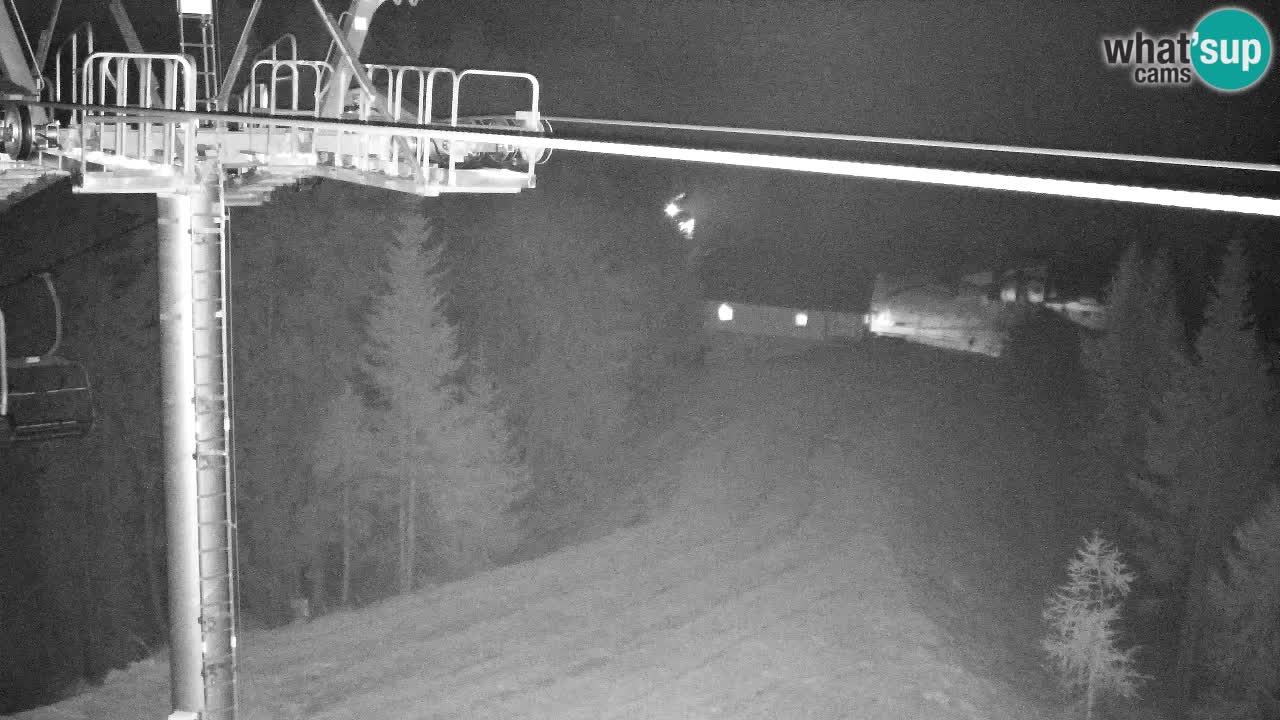 Webcam Kranjska Gora VITRANC 2 upper station