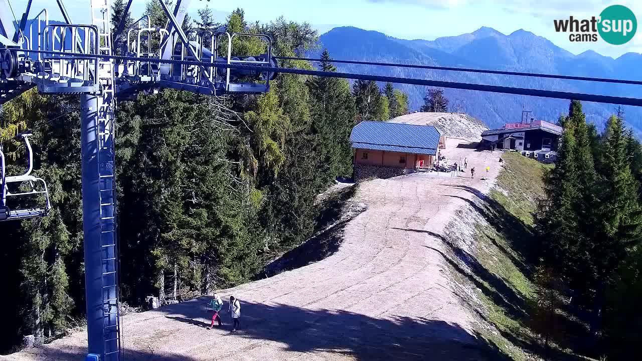 Webcam Kranjska Gora VITRANC 2 | station supérieure