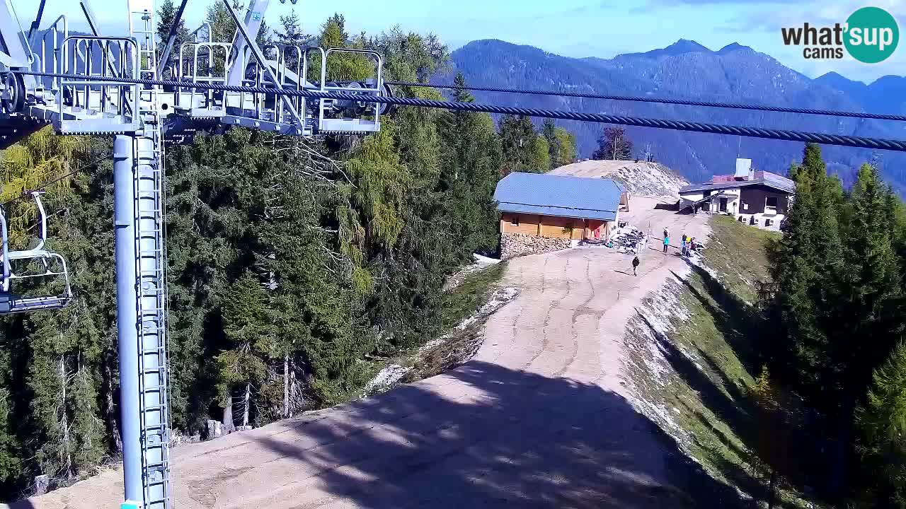 Webcam VITRANC 2 | Kranjska Gora – stazione superiore
