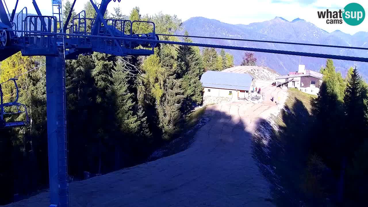 Webcam Kranjska Gora VITRANC 2 upper station
