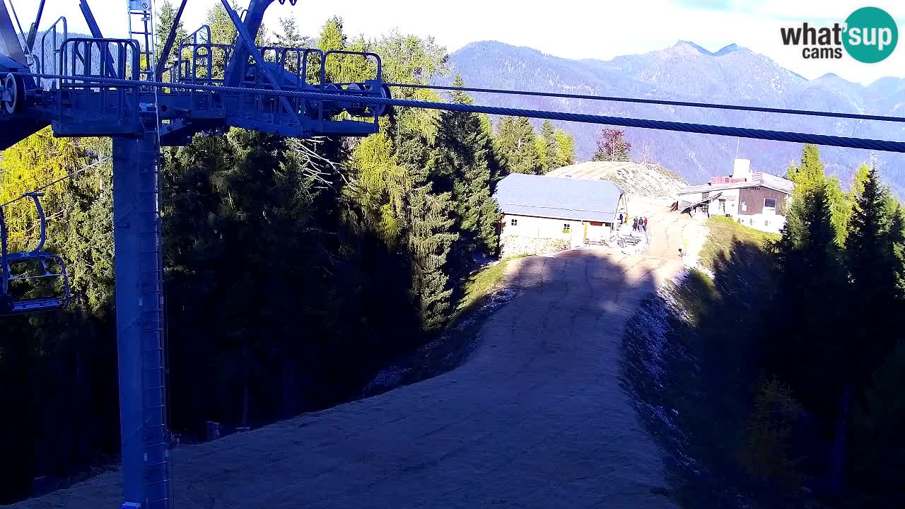 Webcam Kranjska Gora VITRANC 2 upper station