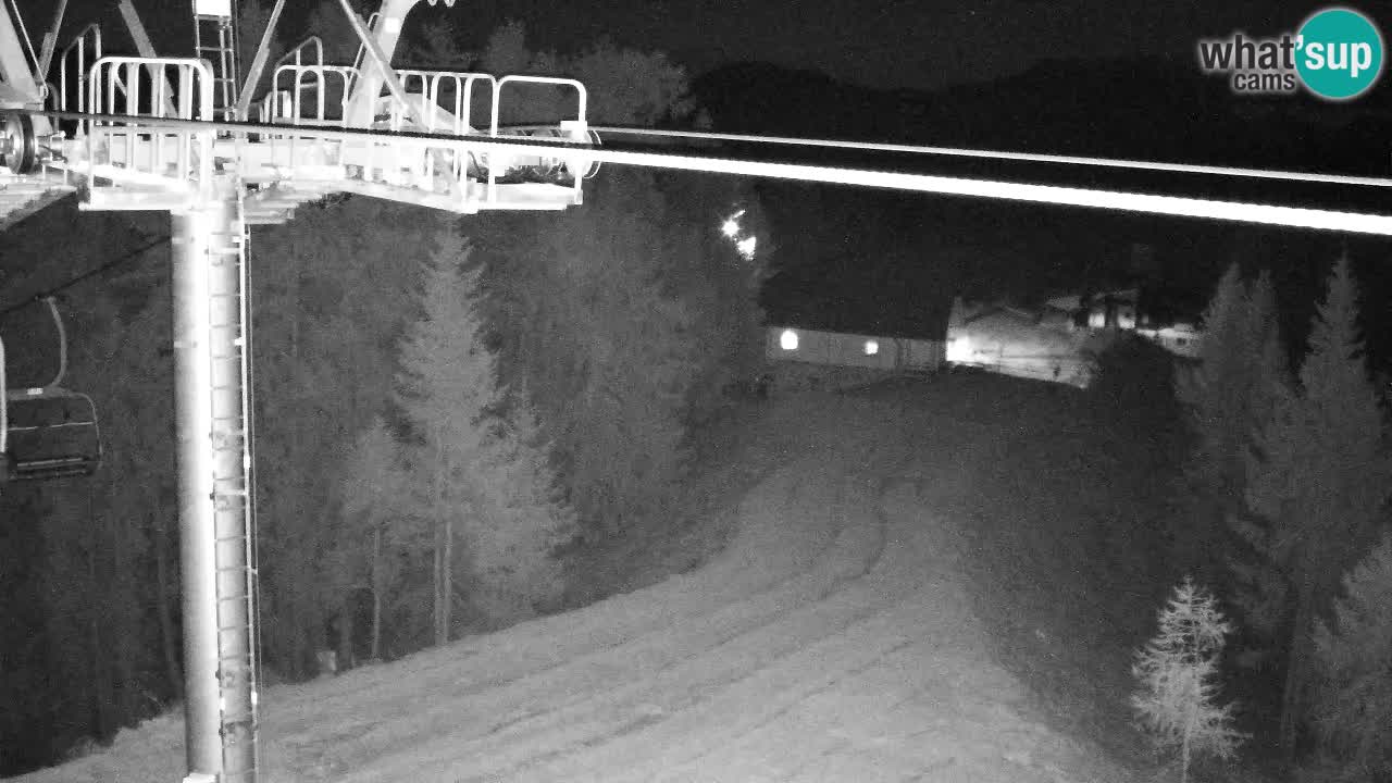 Web kamera Kranjska Gora VITRANC 2 | gornja postaja