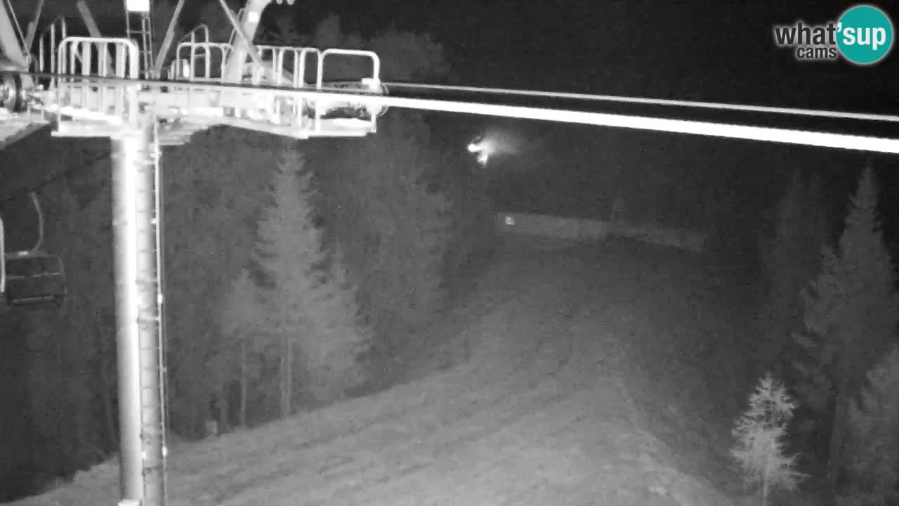 Webcam Kranjska Gora VITRANC 2 | Station supérieure