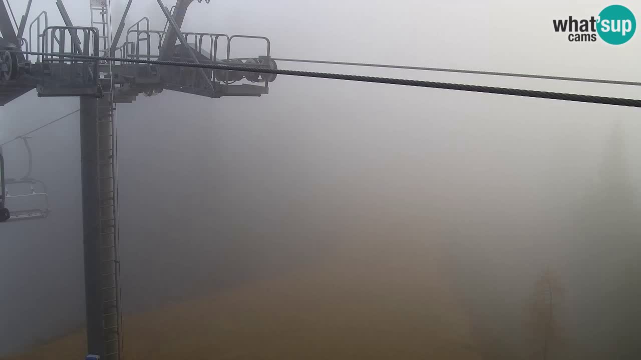 Web kamera Kranjska Gora VITRANC 2 | gornja postaja