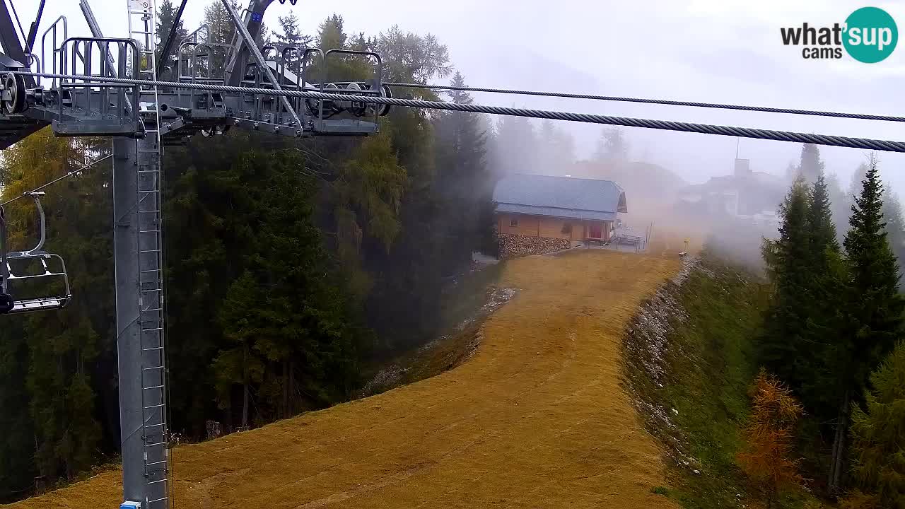 Web kamera Kranjska Gora VITRANC 2 | gornja postaja