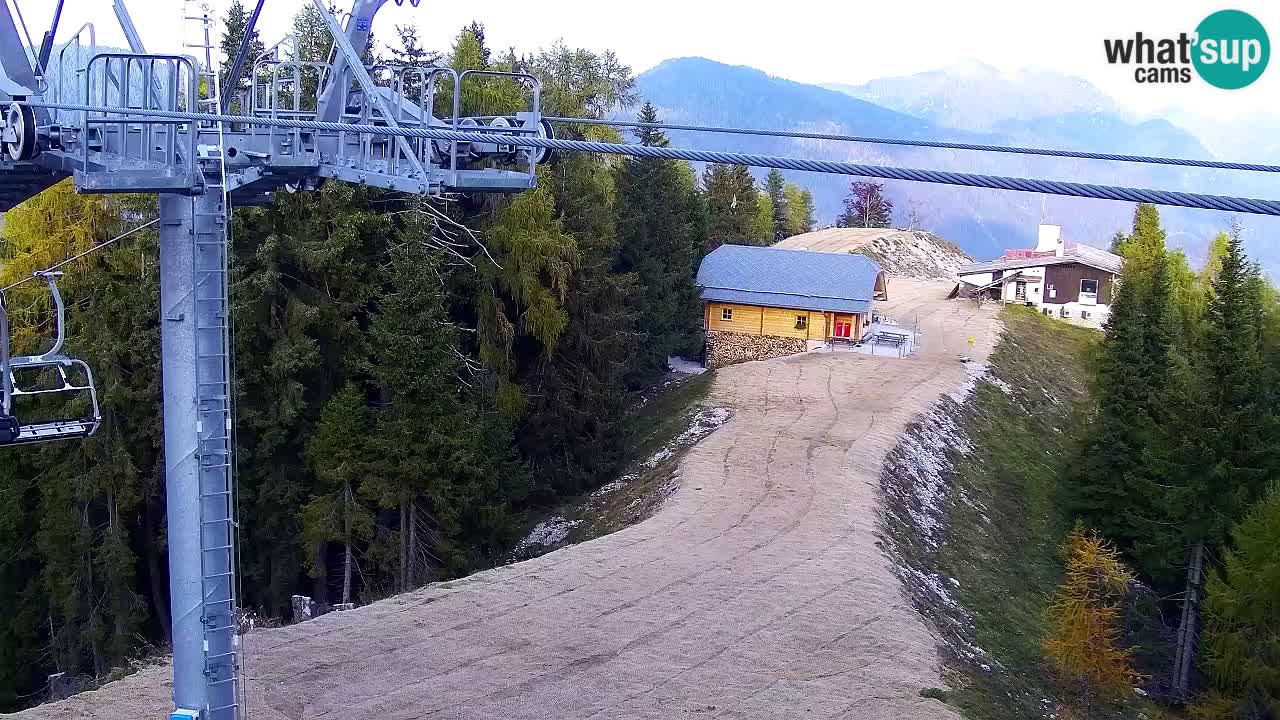 Webcam Kranjska Gora VITRANC 2 | station supérieure