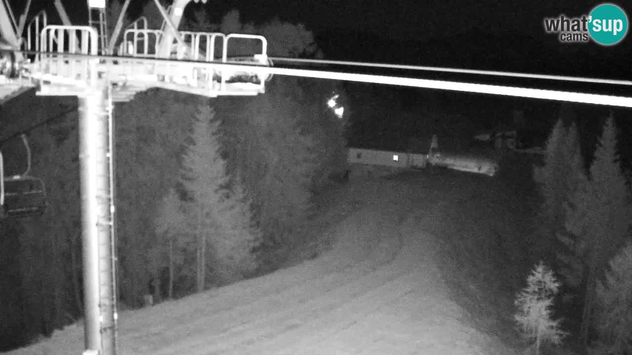 Webcam Kranjska Gora VITRANC 2 | station supérieure