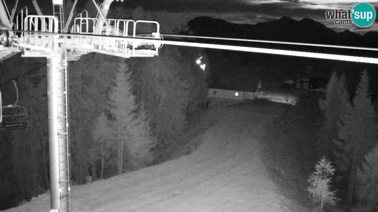 Webcam Kranjska Gora VITRANC 2 upper station