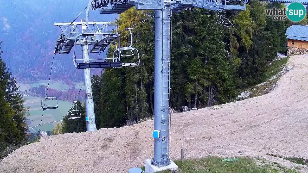 Web kamera Kranjska Gora VITRANC 2 | gornja postaja