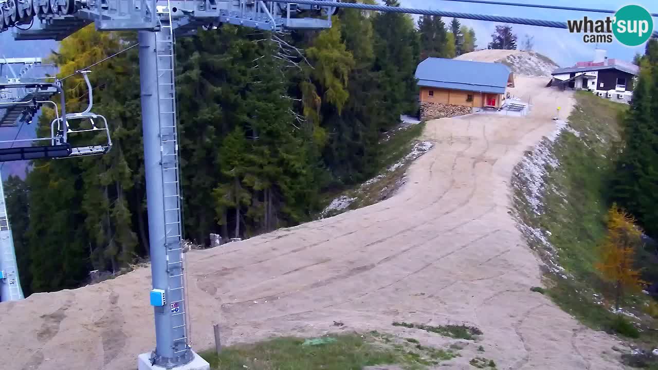 Web kamera Kranjska Gora VITRANC 2 | gornja postaja