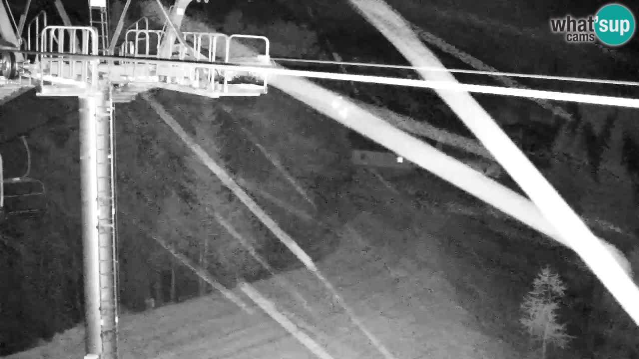 Webcam Kranjska Gora VITRANC 2 upper station