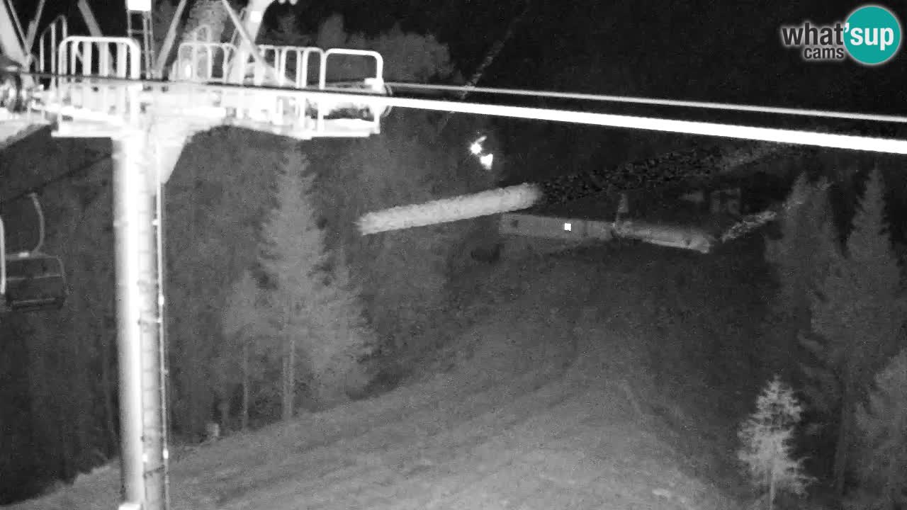 Webcam Kranjska Gora VITRANC 2 | Station supérieure