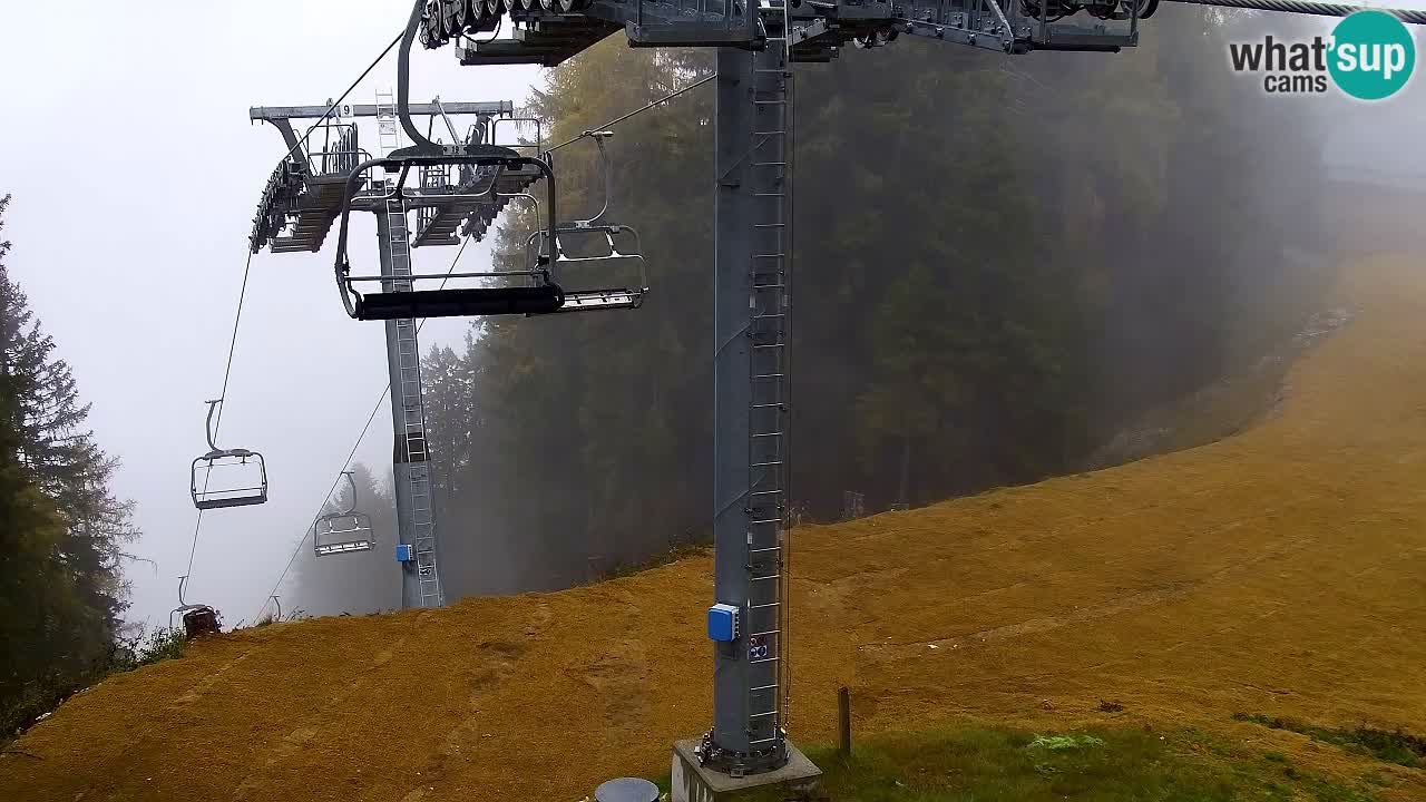 Webcam Kranjska Gora VITRANC 2 | station supérieure
