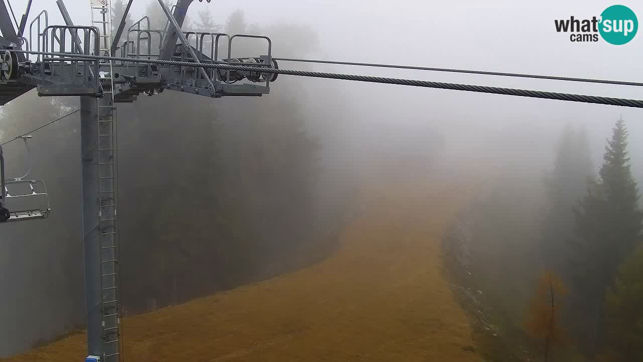 Webcam Kranjska Gora VITRANC 2 | station supérieure
