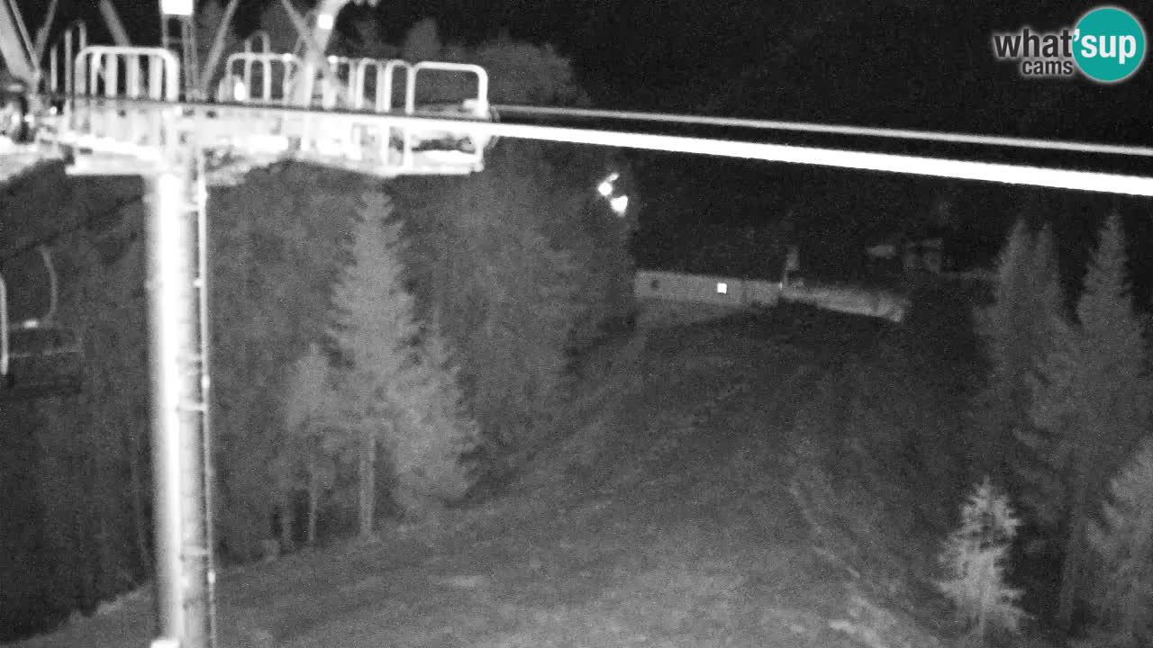 Web kamera Kranjska Gora VITRANC 2 | gornja postaja