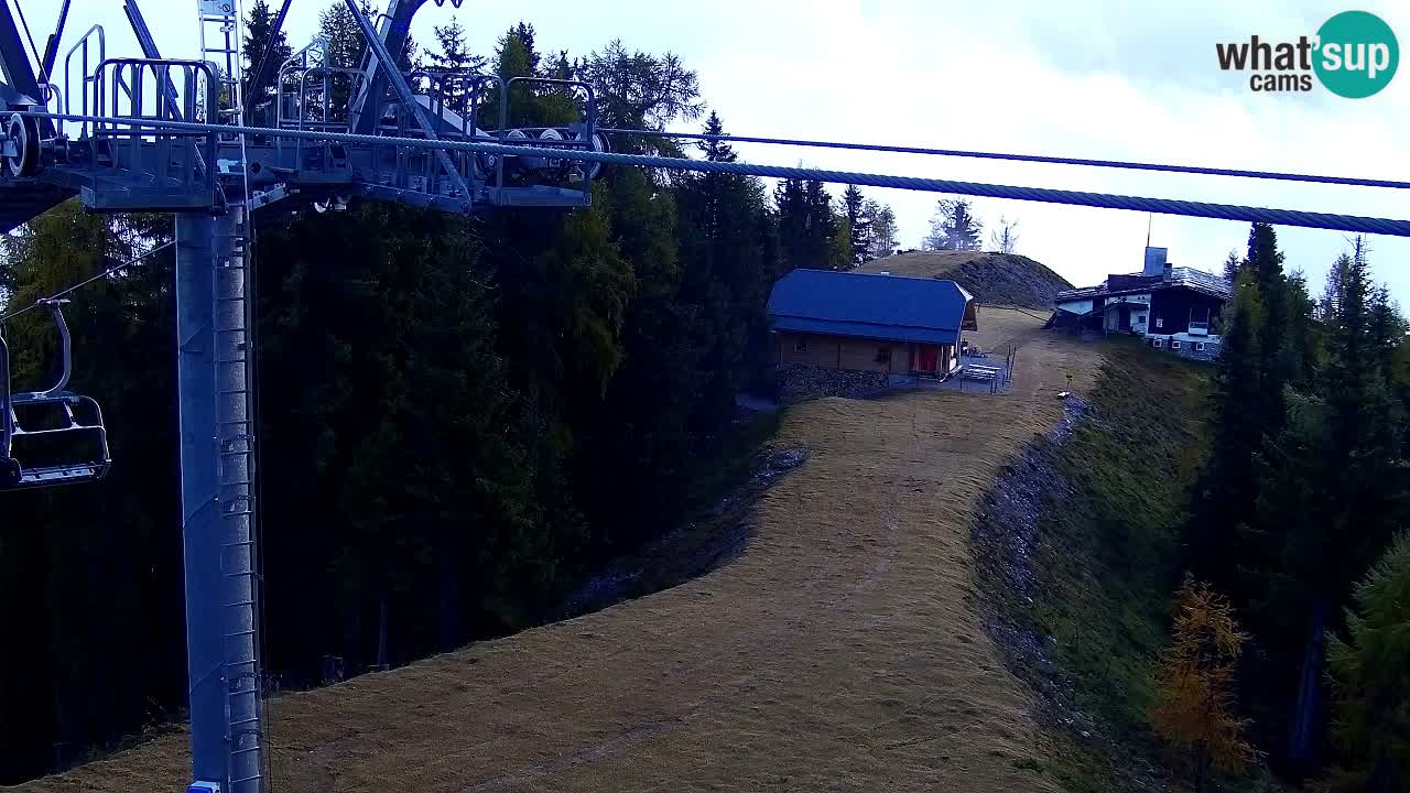 Webcam Kranjska Gora VITRANC 2 upper station