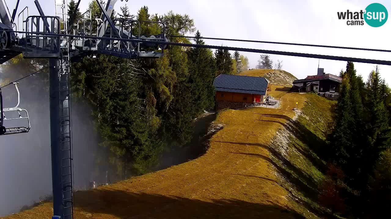 Webcam Kranjska Gora VITRANC 2 upper station