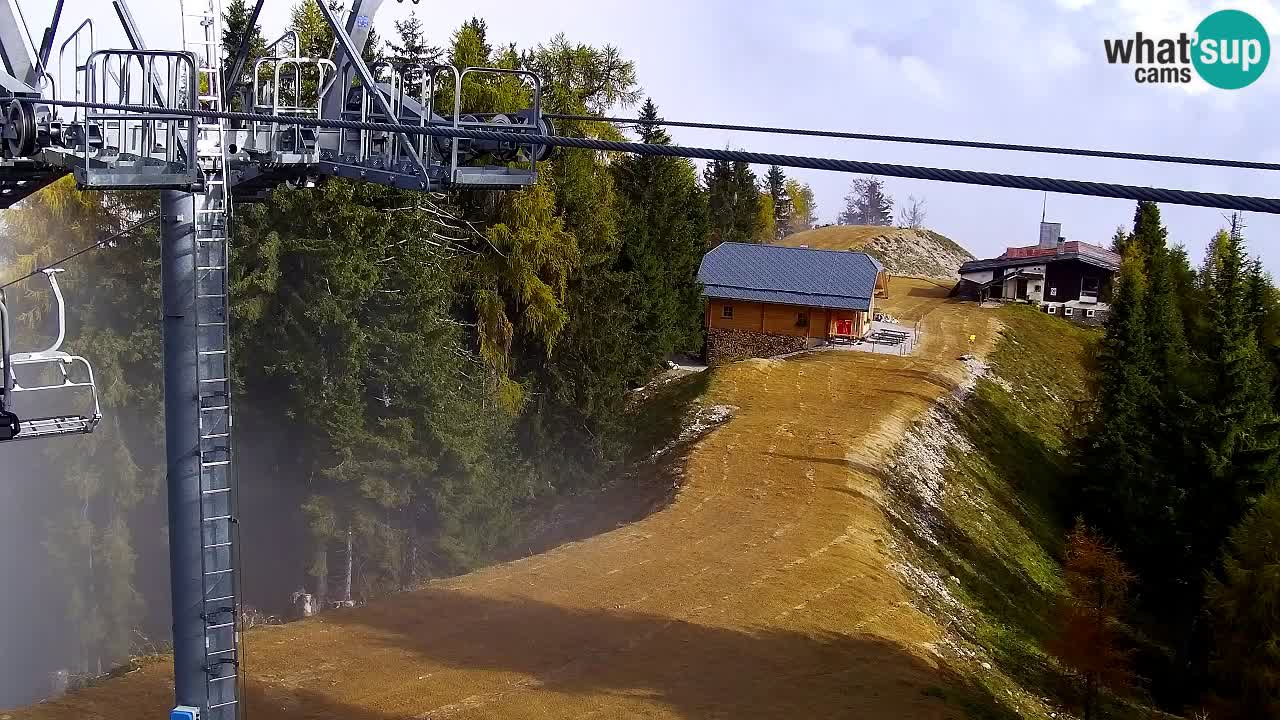 Webcam Kranjska Gora VITRANC 2 upper station