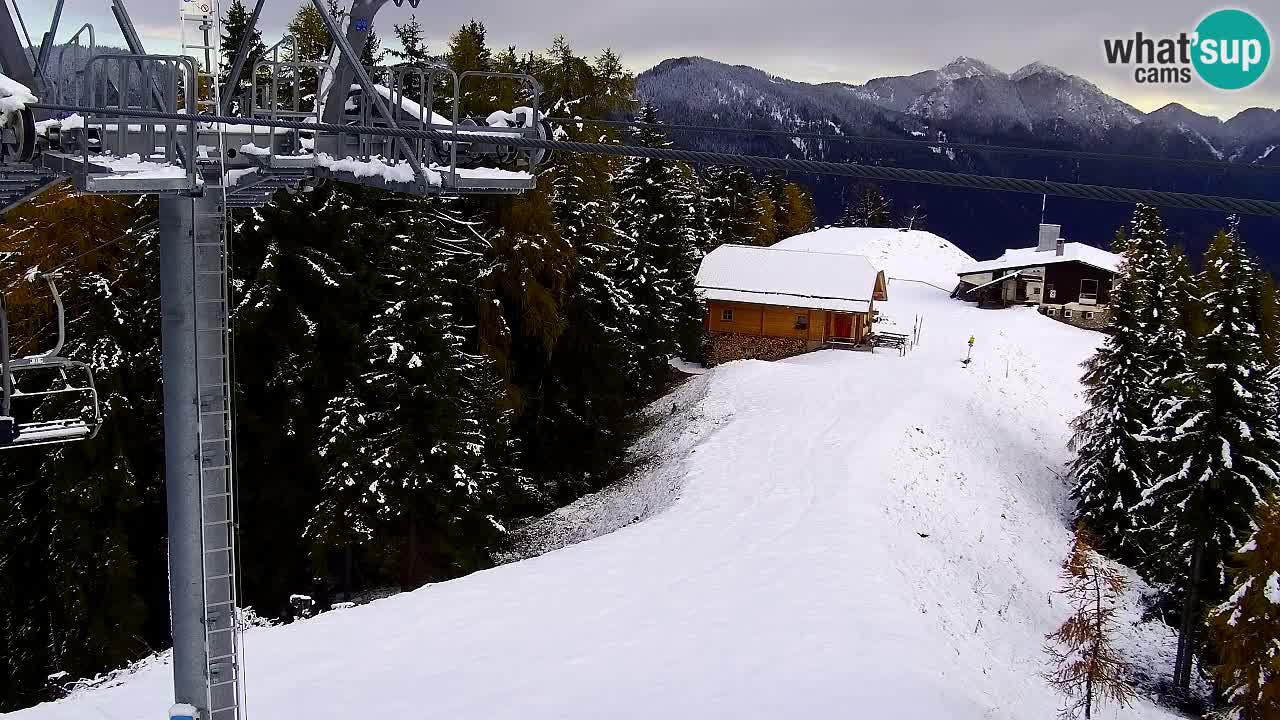 Webcam Kranjska Gora VITRANC 2 | Station supérieure