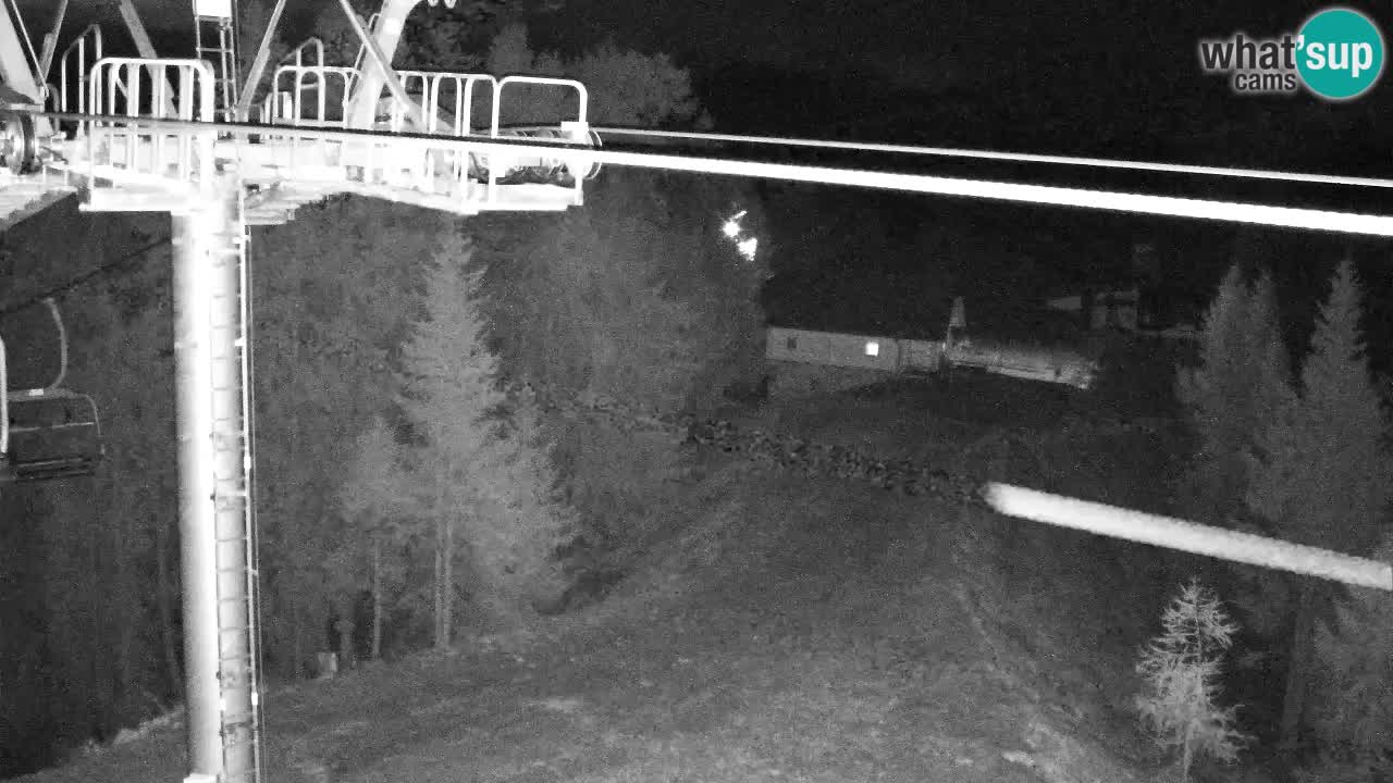 Web kamera Kranjska Gora VITRANC 2 | gornja postaja