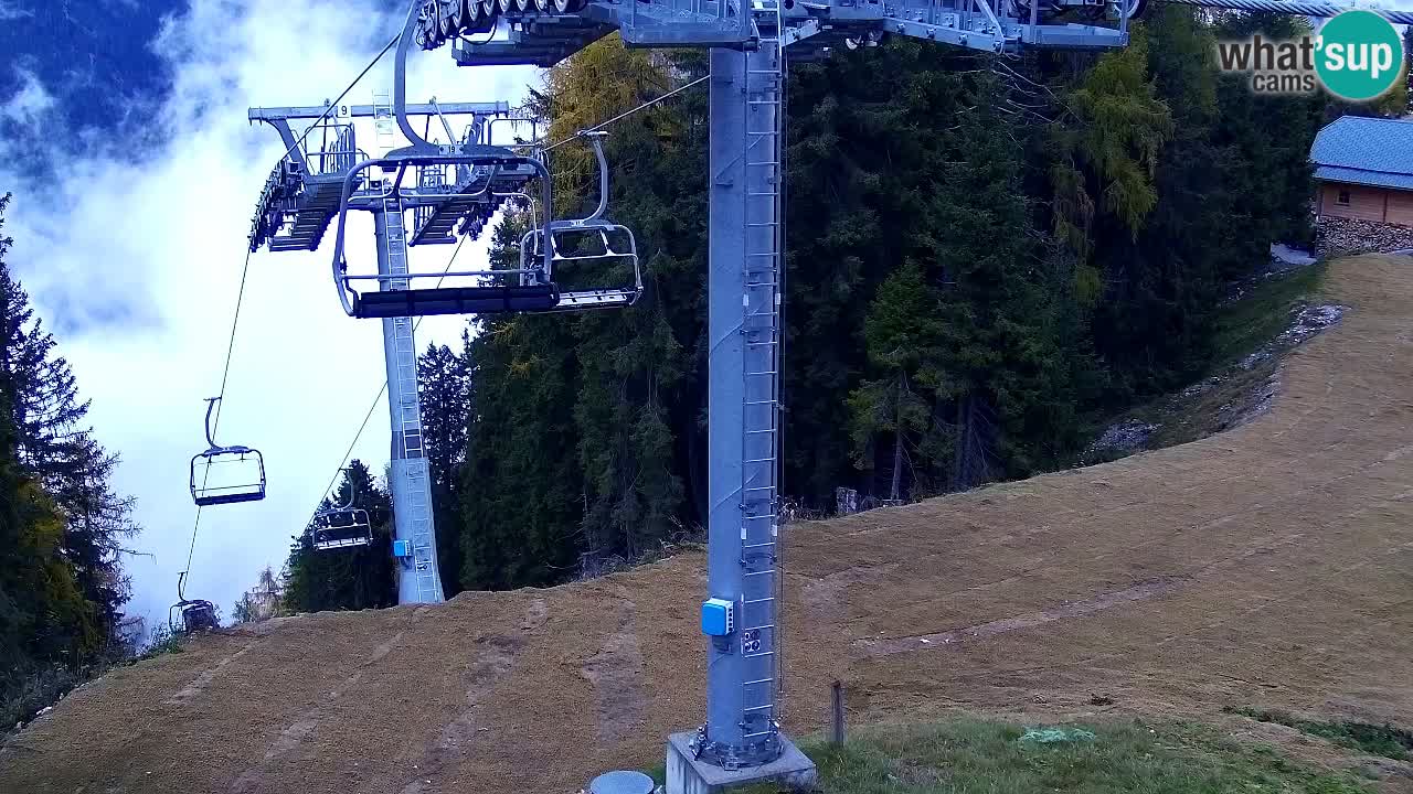 Webcam Kranjska Gora VITRANC 2 upper station