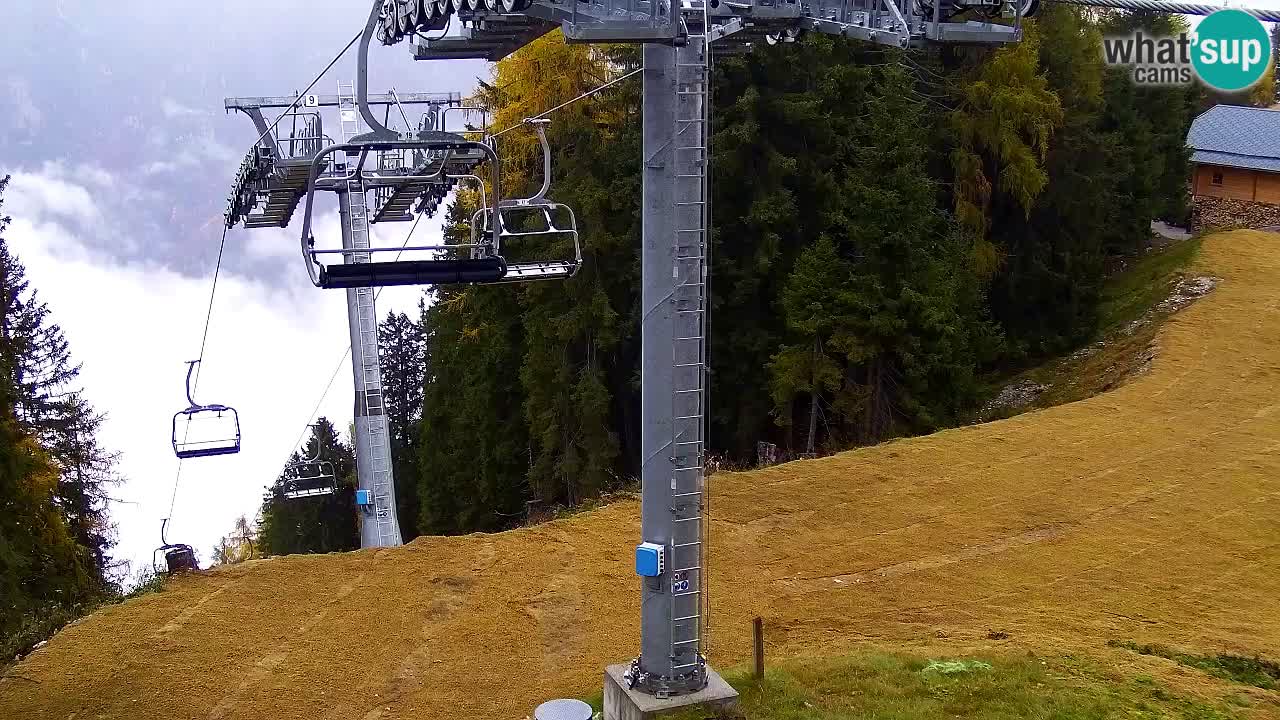 Webcam Kranjska Gora VITRANC 2 upper station