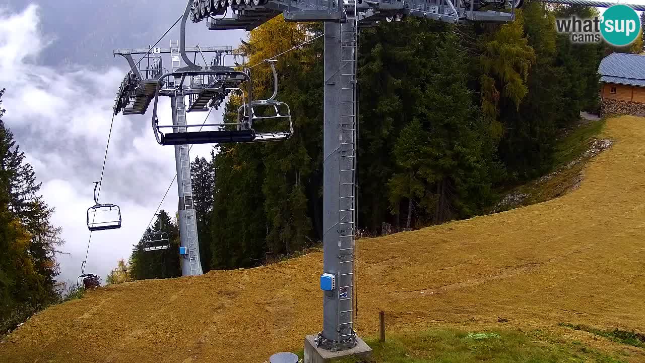 Webcam Kranjska Gora VITRANC 2 | Station supérieure