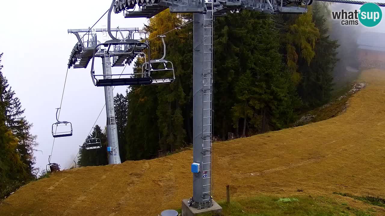 Webcam Kranjska Gora VITRANC 2 | Station supérieure