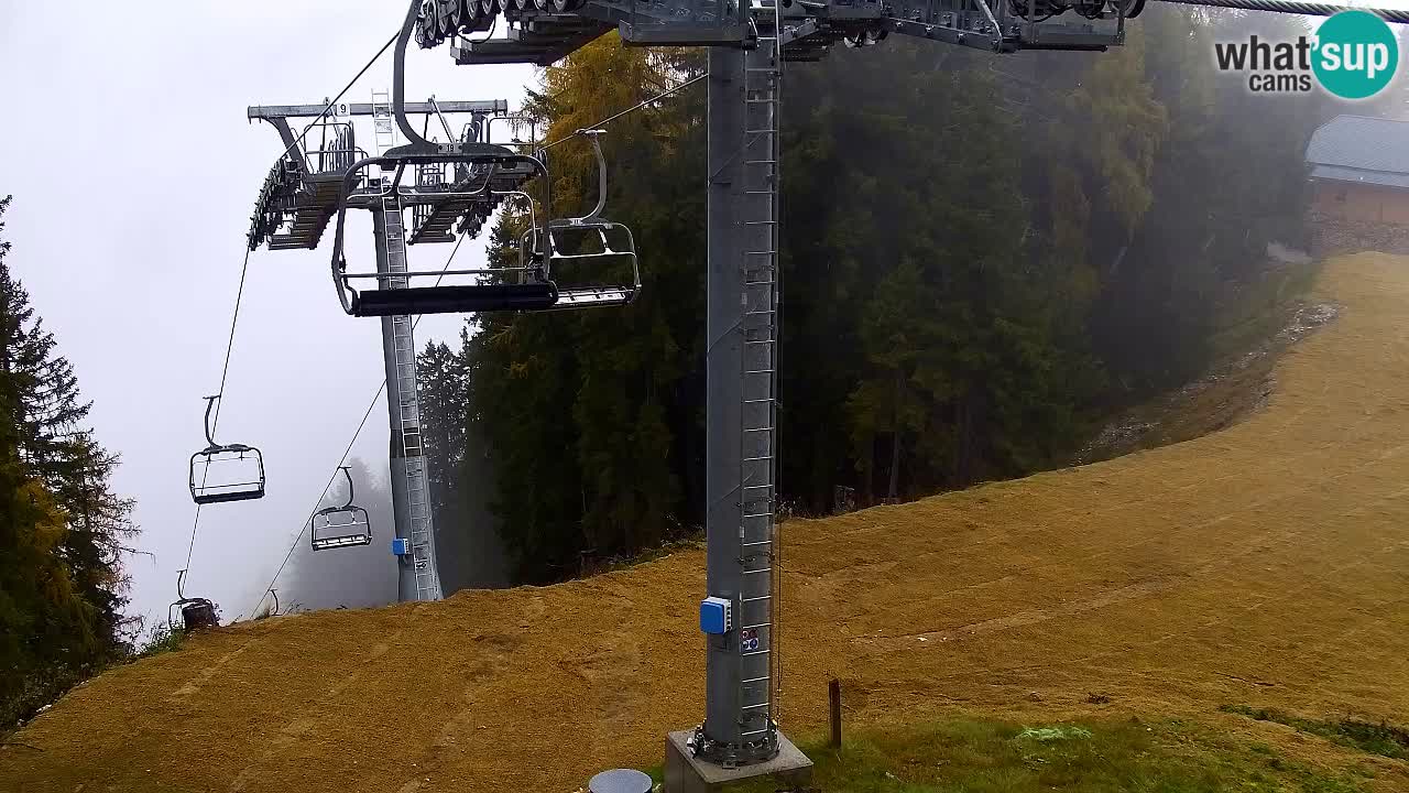 Webcam Kranjska Gora VITRANC 2 upper station