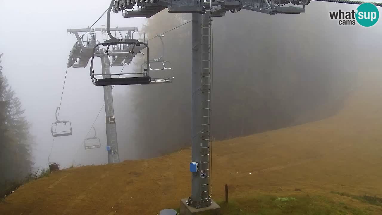 Webcam Kranjska Gora VITRANC 2 upper station