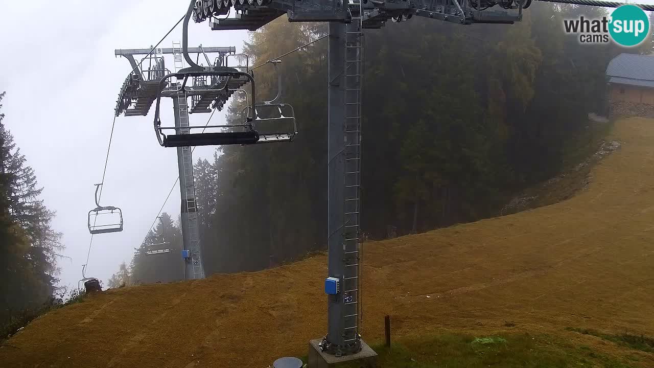 Webcam Kranjska Gora VITRANC 2 | Station supérieure