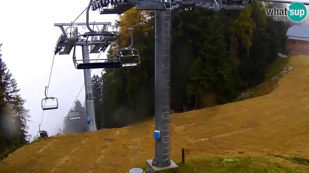 Webcam Kranjska Gora VITRANC 2 | Station supérieure