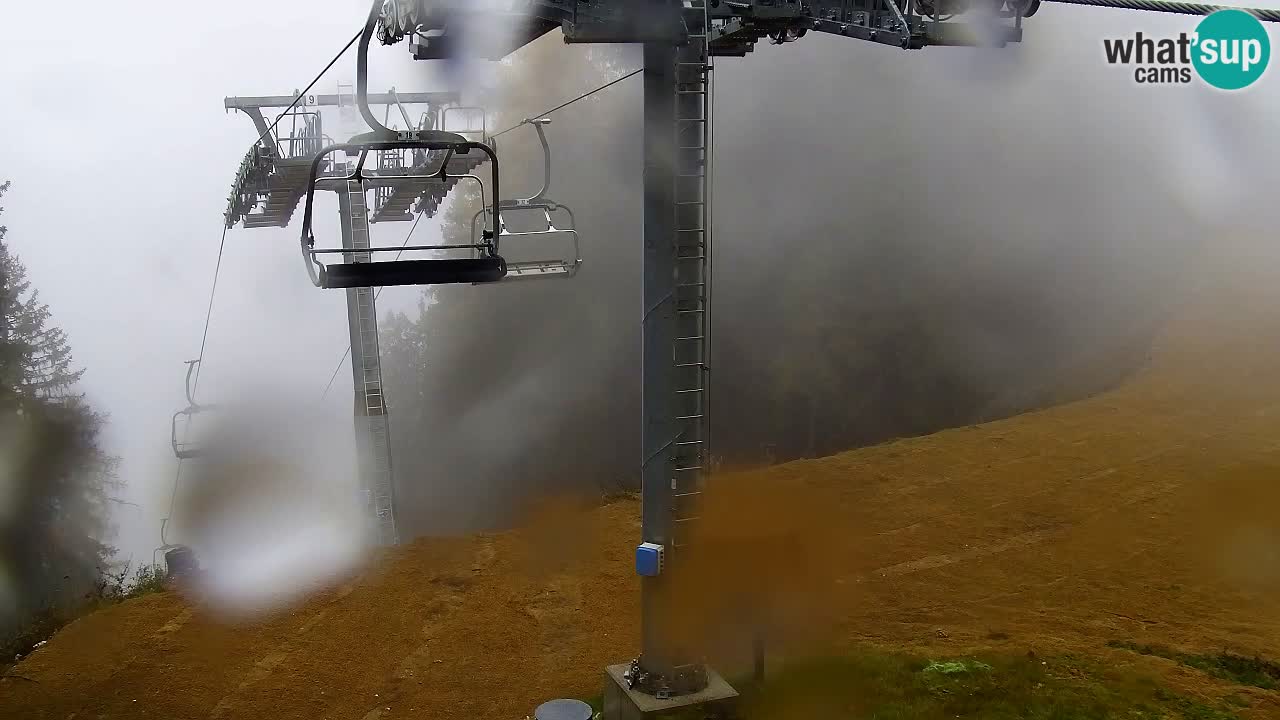 Web kamera Kranjska Gora VITRANC 2 | gornja postaja