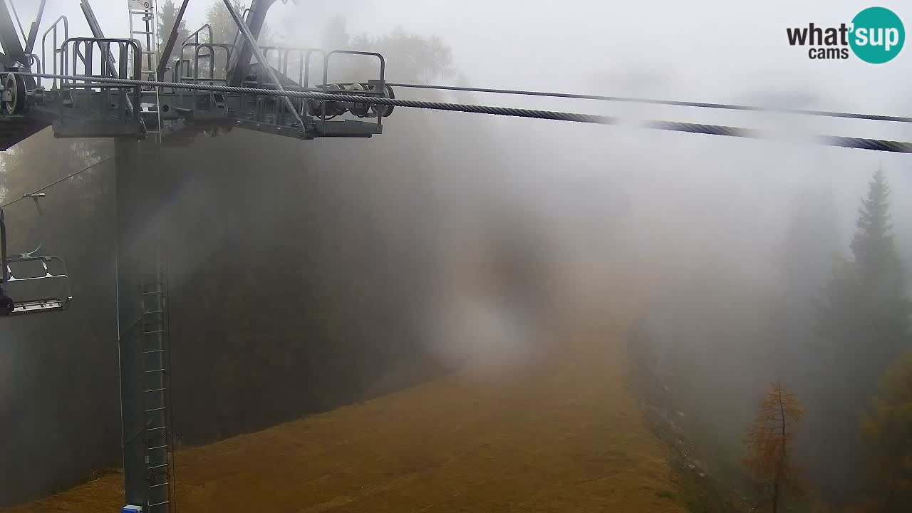 Webcam Kranjska Gora VITRANC 2 upper station