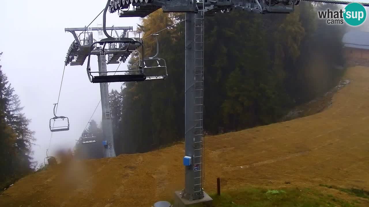Webcam Kranjska Gora VITRANC 2 upper station